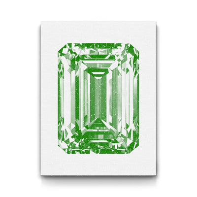 Emerald Cut framed canvas art by The BLK Gallery