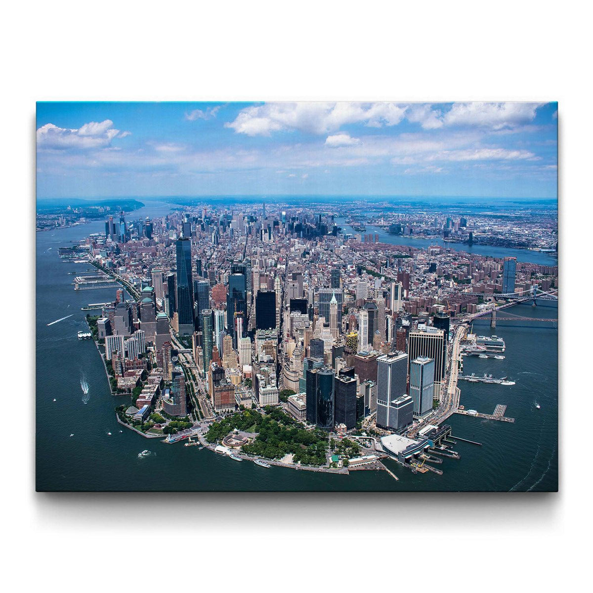 Manhattan large canvas wall art by The BLK Gallery