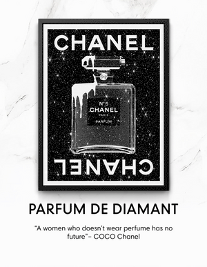 COCO Chanel fine art banner for mobile