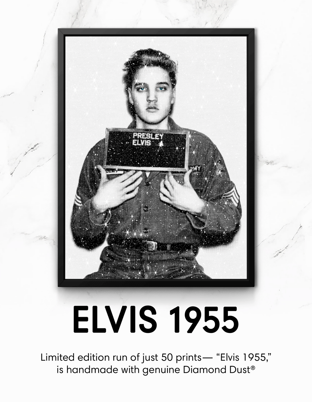 Elvis Fine art banner for mobile