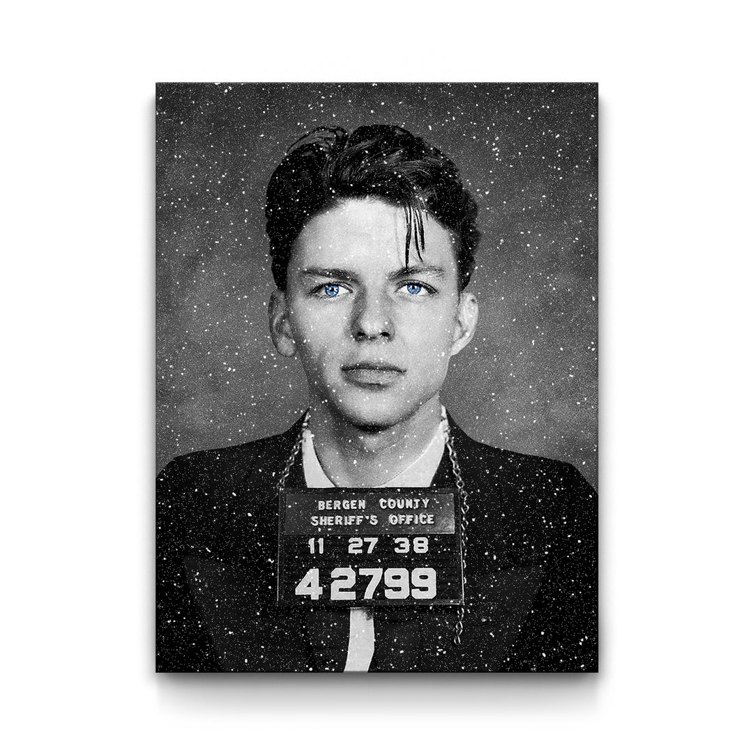 Frank Sinatra - 1938 - The BLK Gallery - Canvas Artwork Prints - Home Decor Inspiration - Wall Art - Canvas Prints