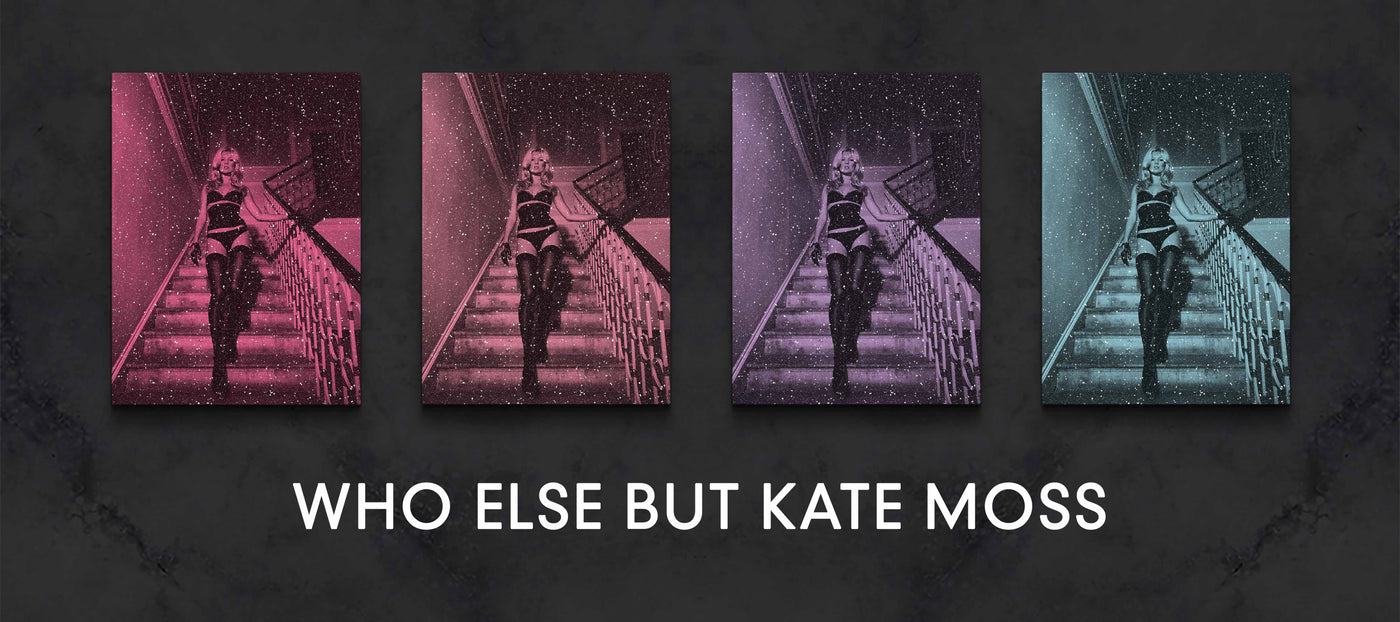 Kate Moss fine art collection 