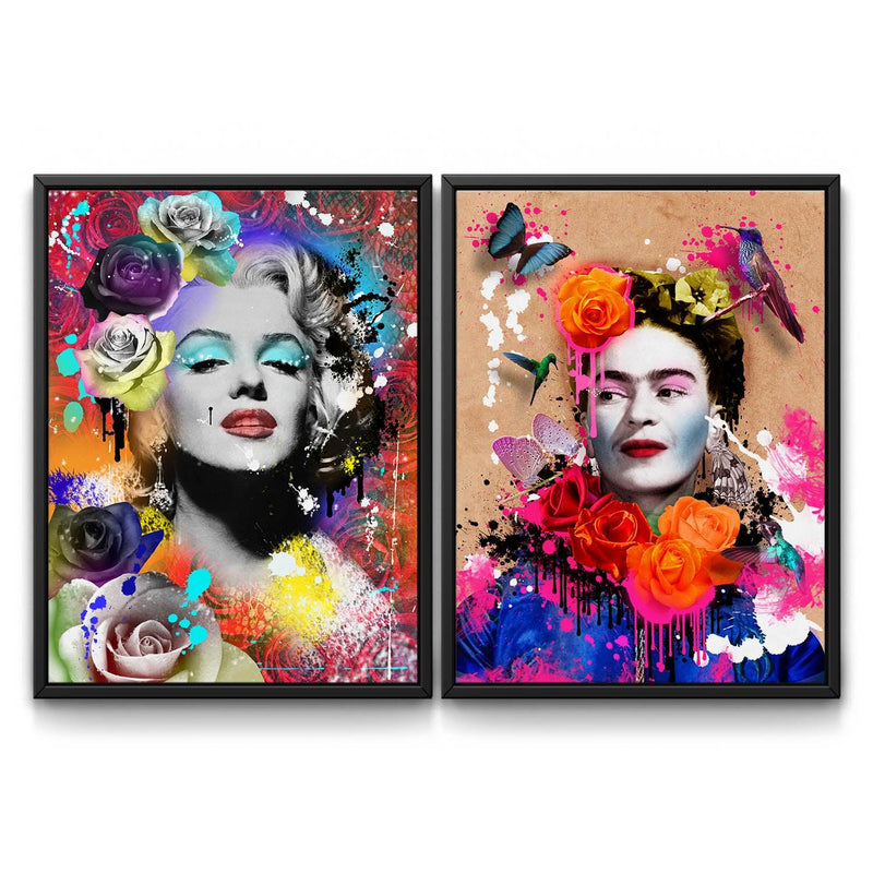 Avant-Garde Bundle framed canvas art by The BLK Gallery