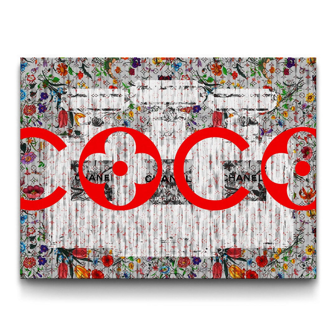Coco Couture framed canvas art by The BLK Gallery