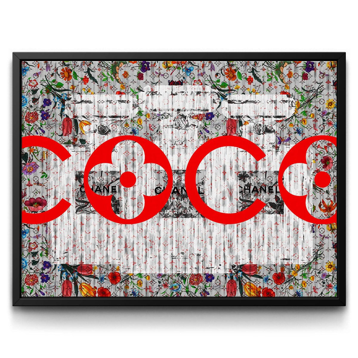 Coco Couture framed canvas art by The BLK Gallery