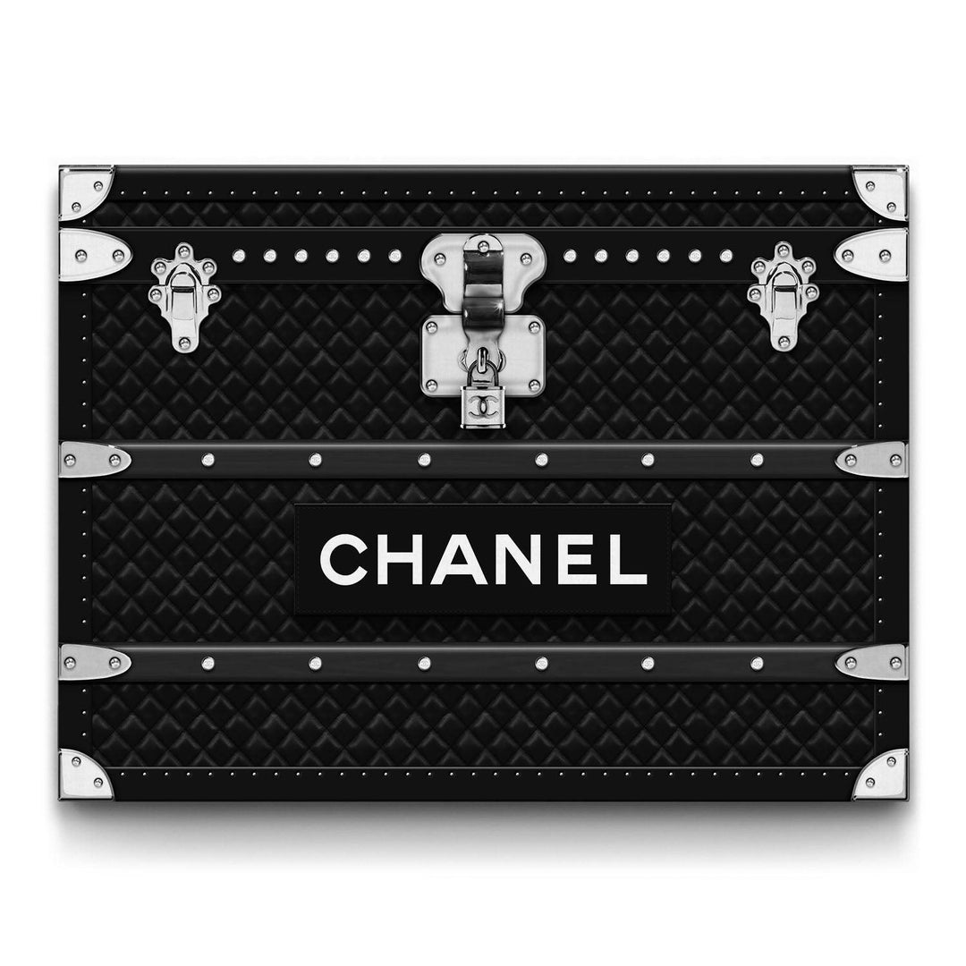 Couture Trunk framed canvas art by The BLK Gallery