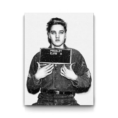 Elvis 1955 framed canvas art by The BLK Gallery