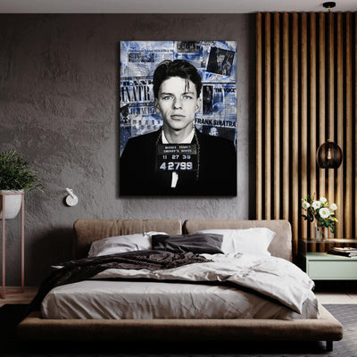 Frank Sinatra framed canvas art by The BLK Gallery