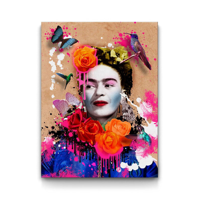 Frida Kahlo framed canvas art by The BLK Gallery
