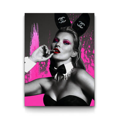 High Fashion Playboy framed canvas art by The BLK Gallery