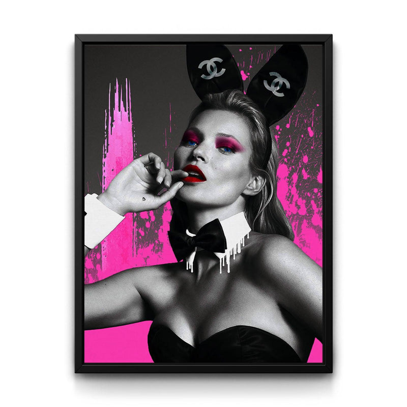 High Fashion Playboy framed canvas art by The BLK Gallery