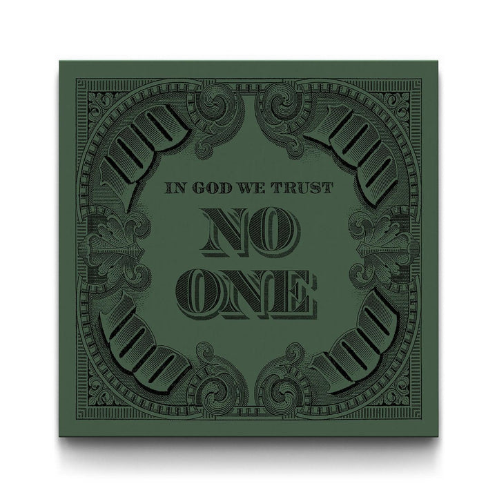 I.G.W.T.N.O. - Army Green framed canvas art by The BLK Gallery