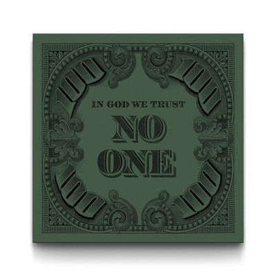 I.G.W.T.N.O. - Army Green framed canvas art by The BLK Gallery