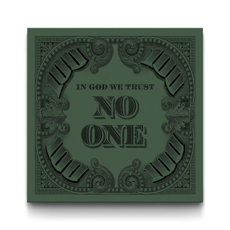 I.G.W.T.N.O. - Army Green framed canvas art by The BLK Gallery