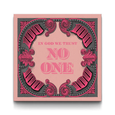 I.G.W.T.N.O. - Hot Pink framed canvas art by The BLK Gallery