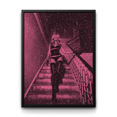 Kate Moss - Set framed canvas art by The BLK Gallery