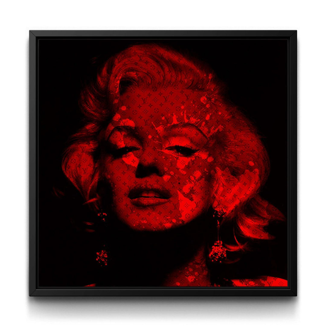 Marilyn Monroe 1926-1962 framed canvas art by The BLK Gallery