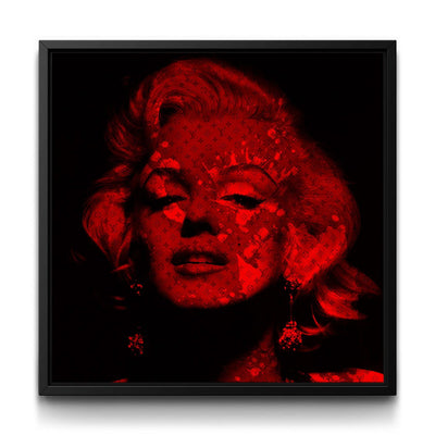 Marilyn Monroe 1926-1962 framed canvas art by The BLK Gallery