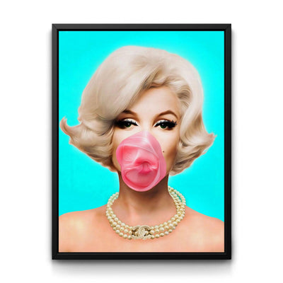 Modern Pop framed canvas art by The BLK Gallery