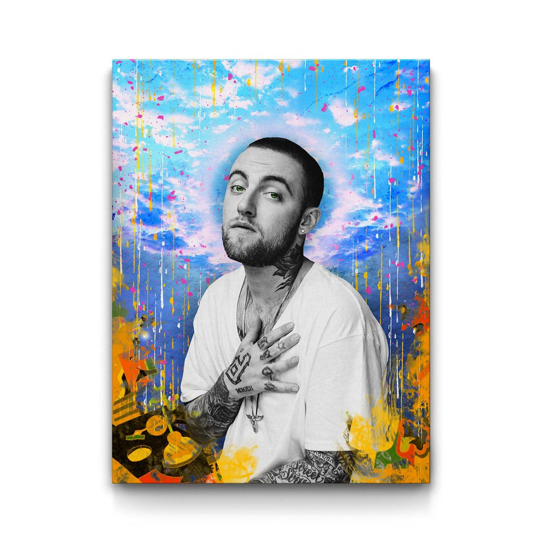 Most Dope Mac framed canvas art by The BLK Gallery