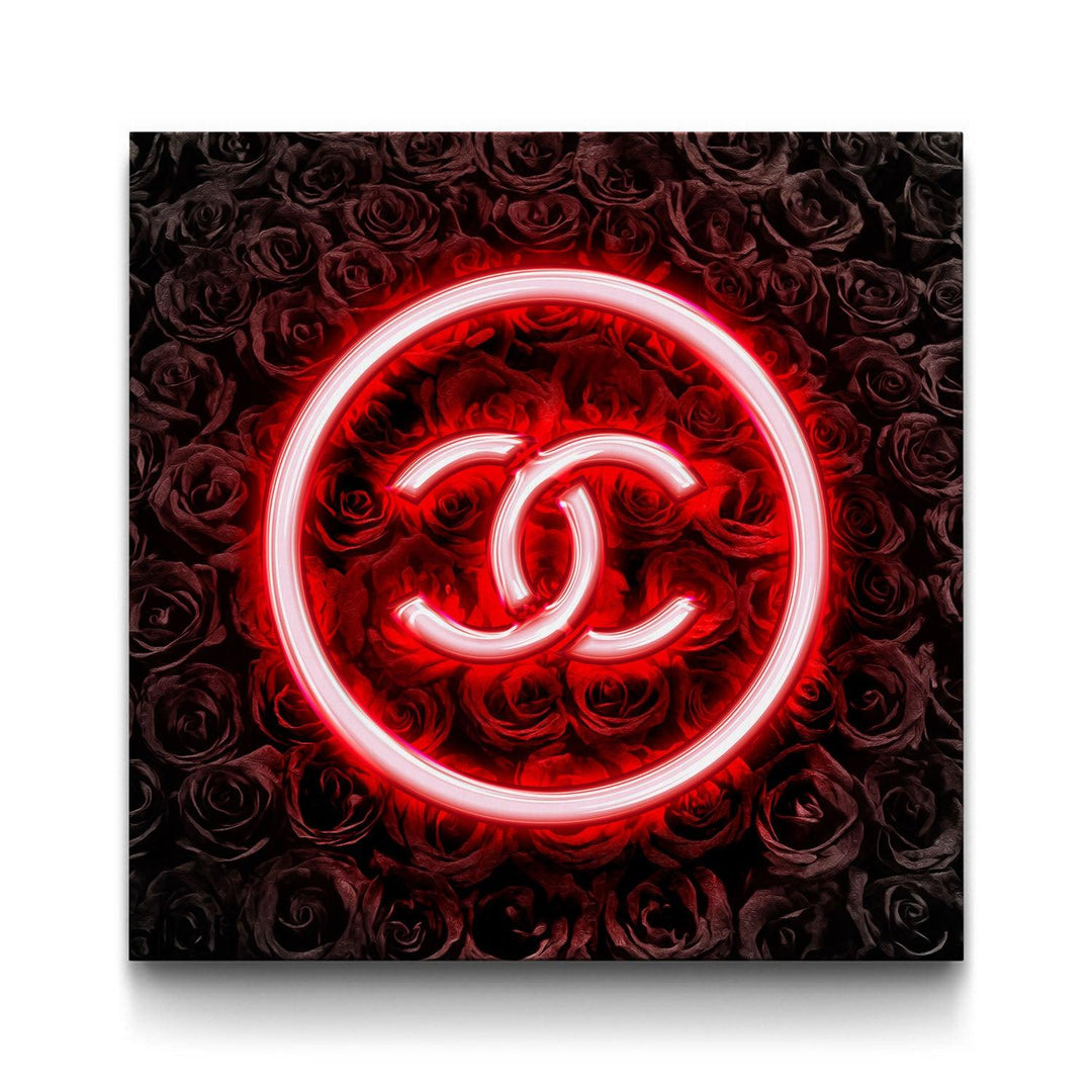 Neon Couture framed canvas art by The BLK Gallery