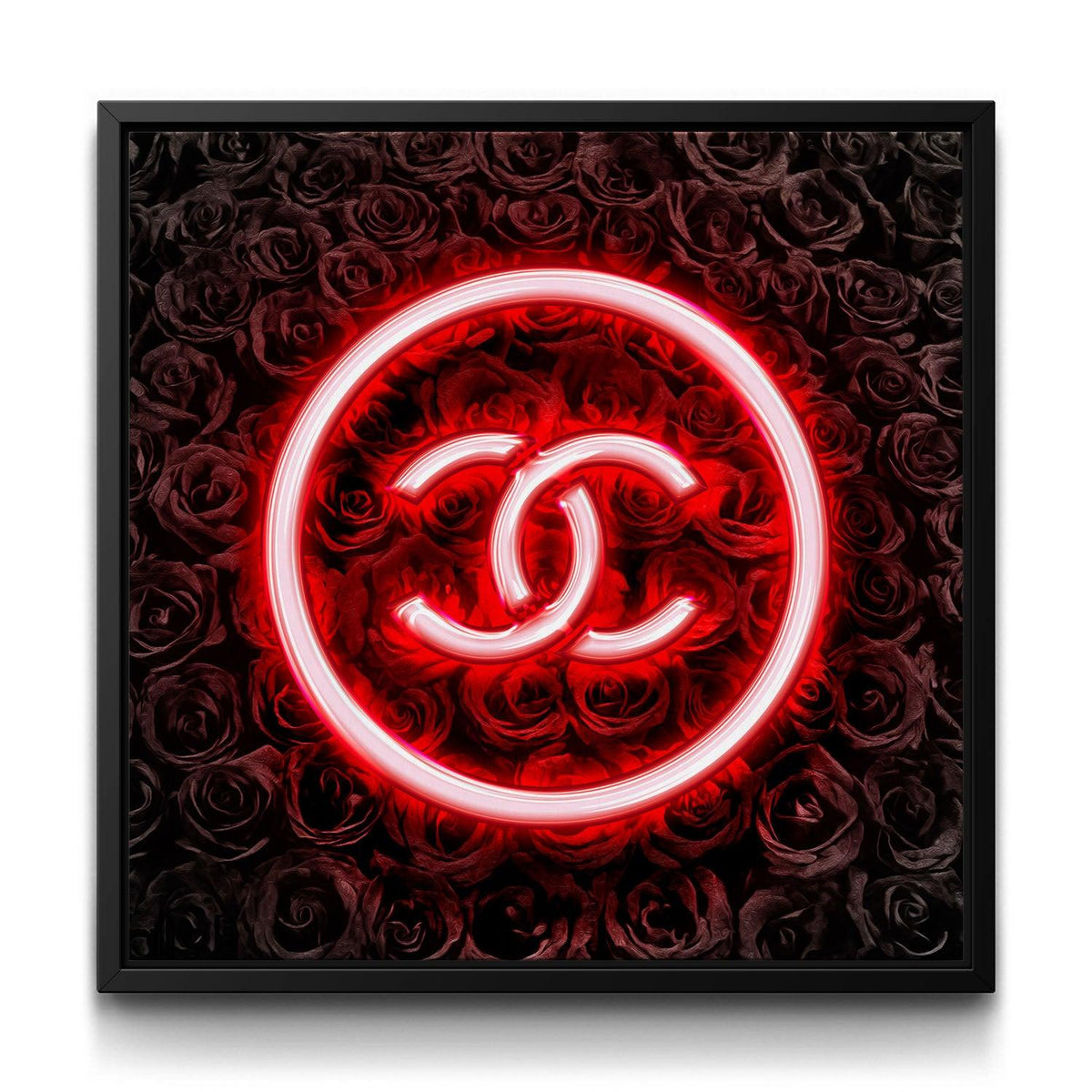 Neon Couture framed canvas art by The BLK Gallery