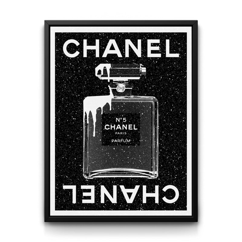 Parfum de Diamant framed canvas art by The BLK Gallery