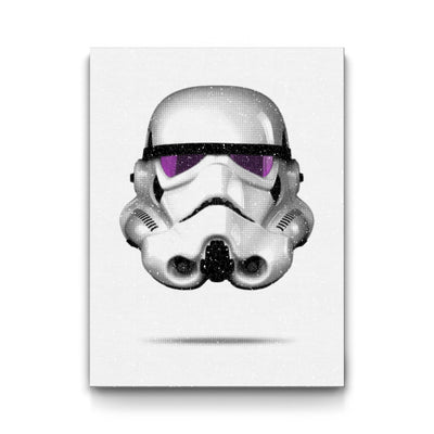Stormtrooper framed canvas art by The BLK Gallery