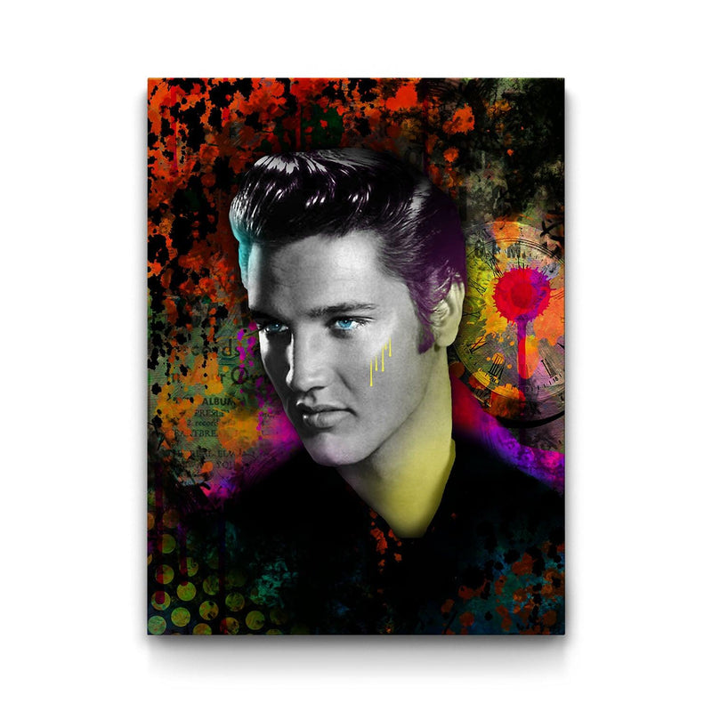 The King of Rock framed canvas art by The BLK Gallery