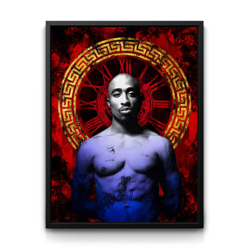 Tupac Shakur framed canvas art by The BLK Gallery